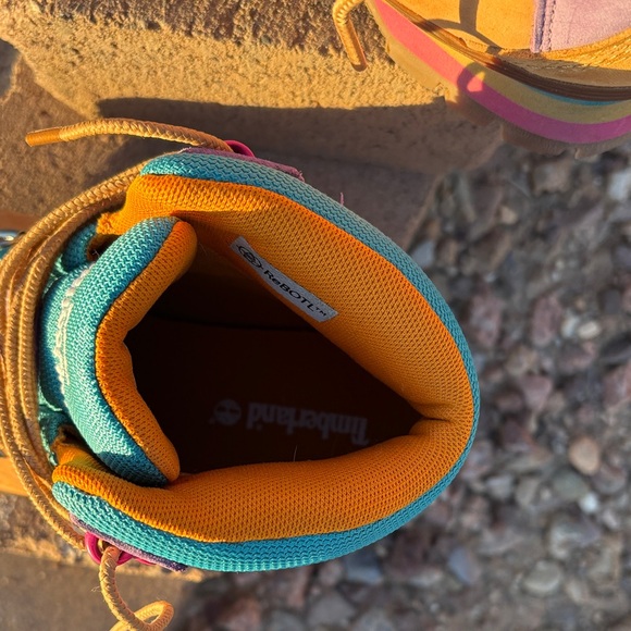 Timberland Women's Multicolor Leather Winter Boots - Picture 6 of 10